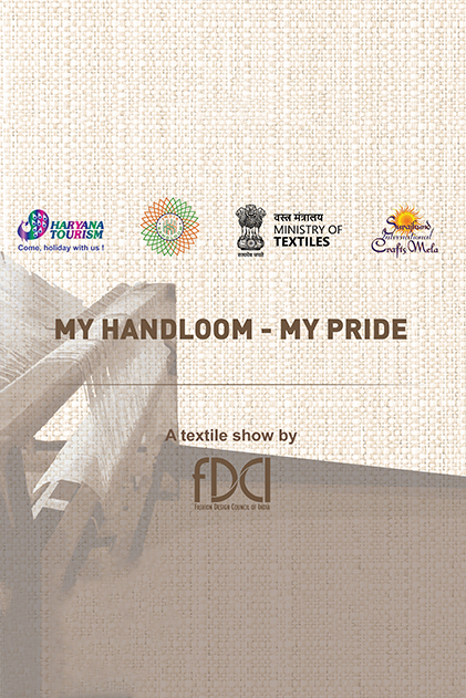 Narrating stories through the threads of looms, six designers presented the diversity of weaves at the FDCI curated show “My Handloom - My Pride”.