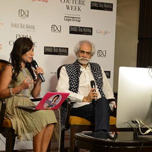 Mr. Sunil Sethi #hangout with MissMalini #ICW2014