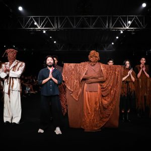 A model walks the ramp during  the ANURAG GUPTA  show at the Lakmé Fashion Week 2026, held on October 16th at Taj Palace , New Delhi, India.Photo : FS Media Pro / FDCI x Lakme Fashion Week / RISE Worldwide
